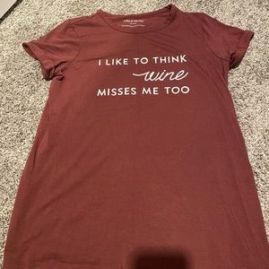 Maternity t shirt from Pea in the Pod- medium!